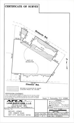 0 ZIMMER RD 1.27 ACRES, BAY CITY, MI 48706, photo 3 of 3
